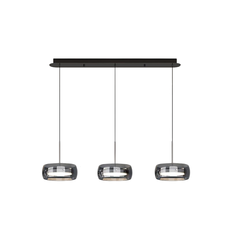 Minimalist Pendant Light | Elegant Iron and Glass Design for Kitchen and Dining 0