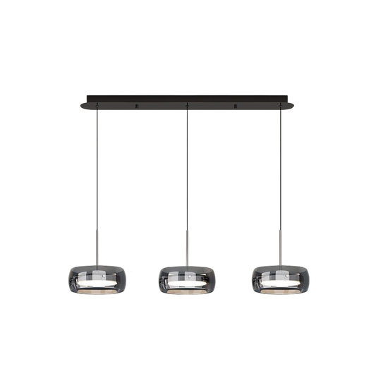 Minimalist Pendant Light | Elegant Iron and Glass Design for Kitchen and Dining 0
