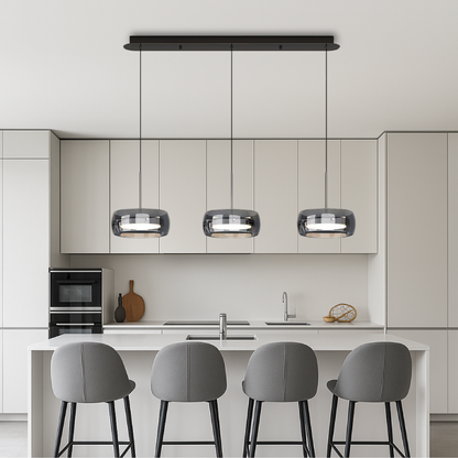 Minimalist Pendant Light | Elegant Iron and Glass Design for Kitchen and Dining 1