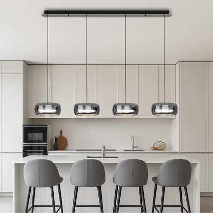 Minimalist Pendant Light | Elegant Iron and Glass Design for Kitchen and Dining 5
