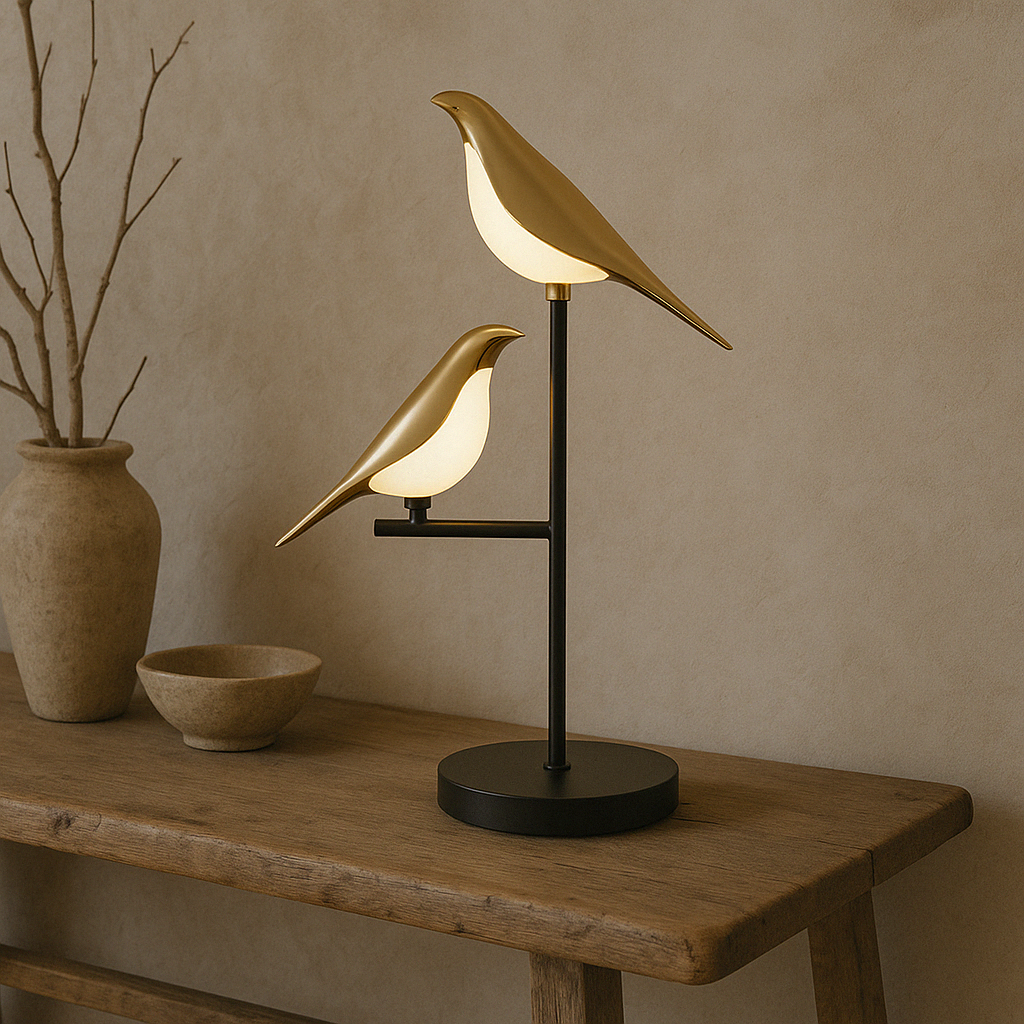 Minimalist Table Lamp | Contemporary Design with Warm LED Light for Bedroom and Desk 4