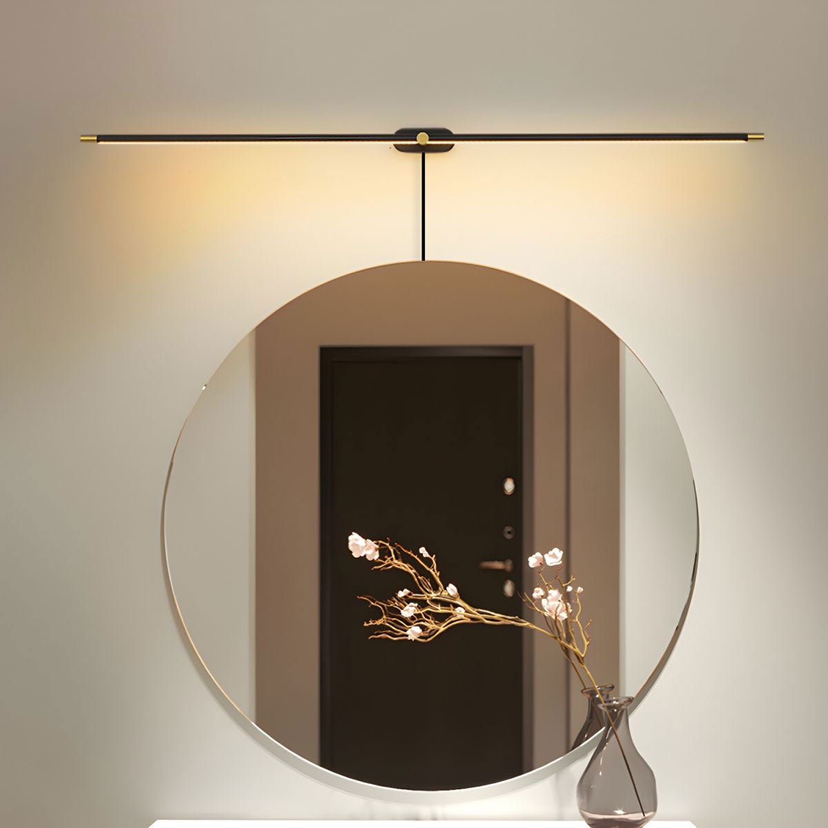 Minimalist Wall Sconce Lighting | Integrated LED for Modern Bathrooms 2