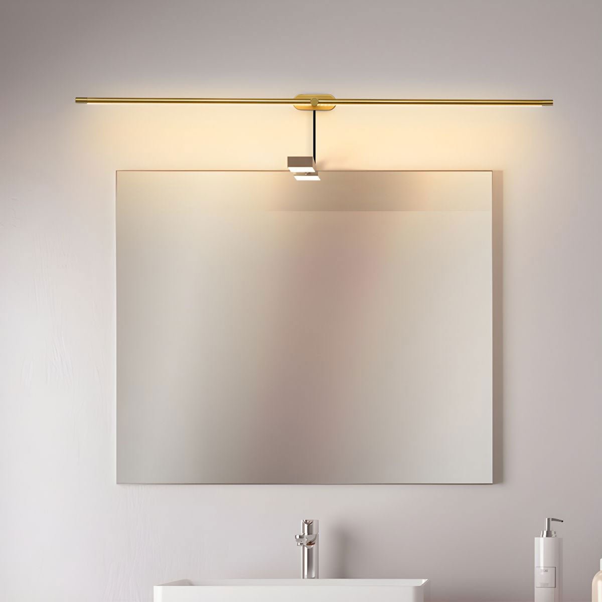Minimalist Wall Sconce Lighting | Integrated LED for Modern Bathrooms 8