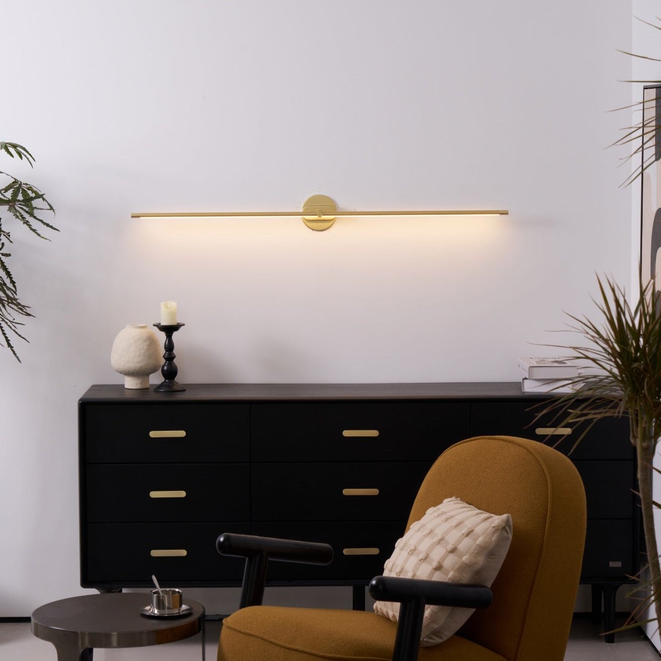 Minimalist Wall Sconce | Integrated LED Lighting for Bathroom 3