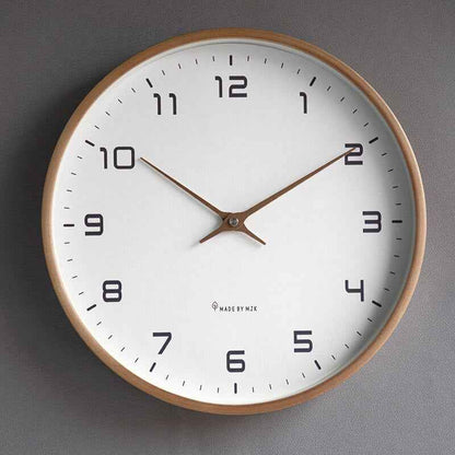 Minimalist Wooden Wall Clock | Scandinavian Design for Modern Interiors 0