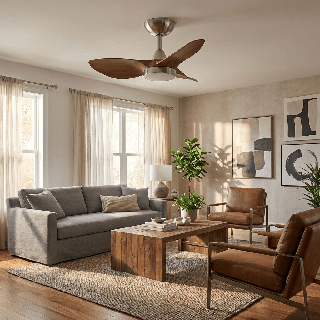 Mistral | Aerodynamic Ceiling Fan with Integrated LED Light 2
