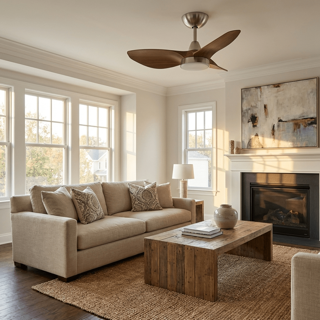 Mistral | Aerodynamic Ceiling Fan with Integrated LED Light 4
