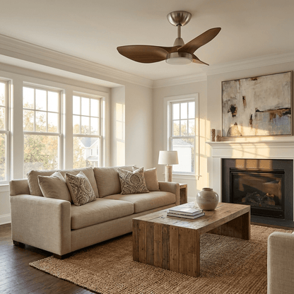 Mistral | Aerodynamic Ceiling Fan with Integrated LED Light 4