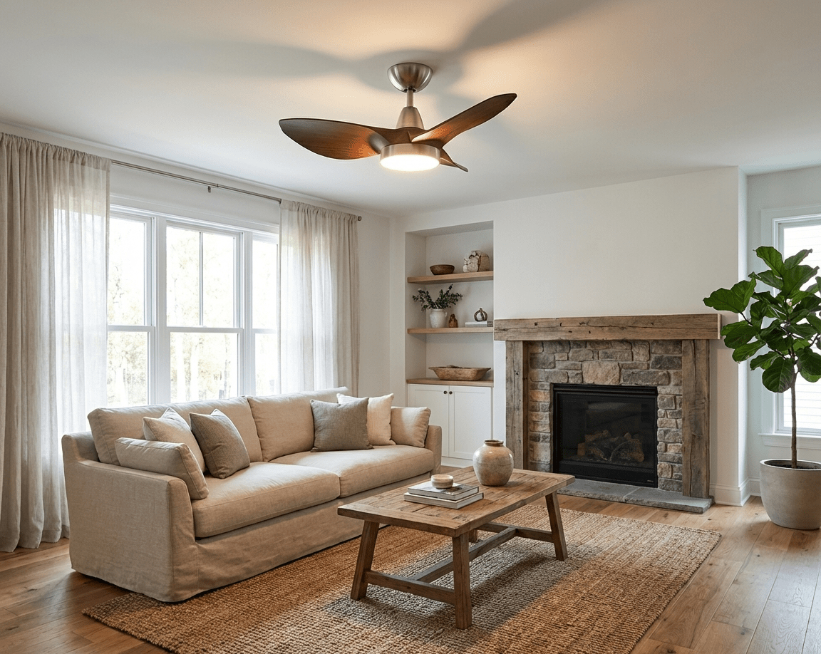 Mistral | Aerodynamic Ceiling Fan with Integrated LED Light 5