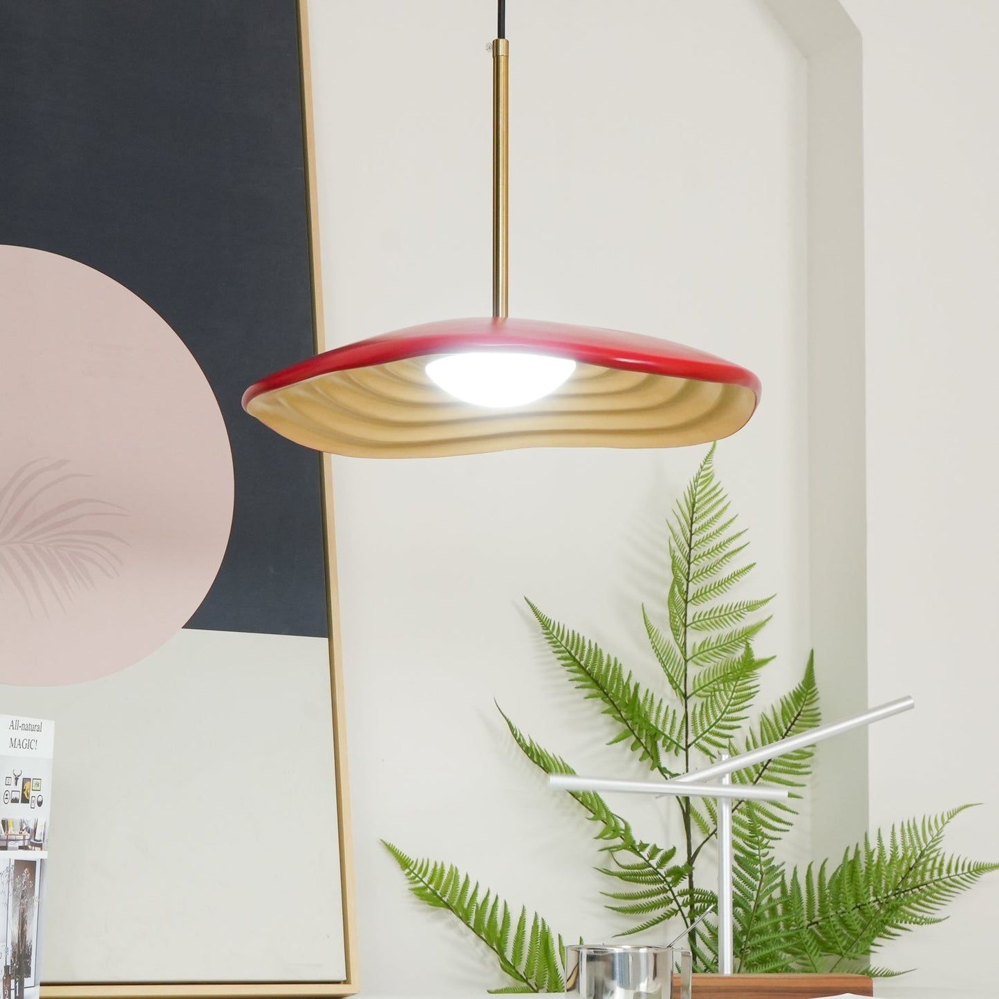 Modern Arc Pendant Lamp | Stylish LED Lighting for Cozy Spaces 2