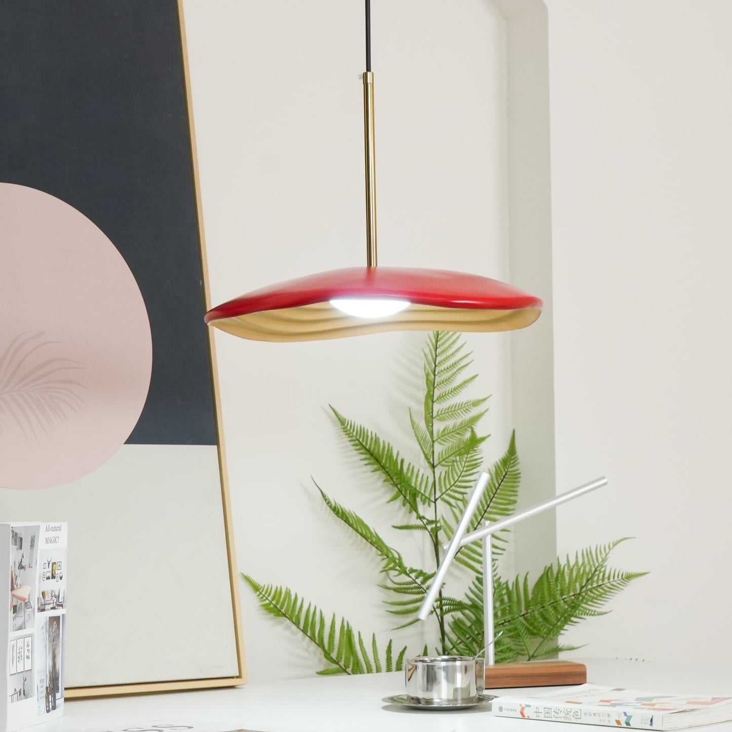 Modern Arc Pendant Lamp | Stylish LED Lighting for Cozy Spaces 3