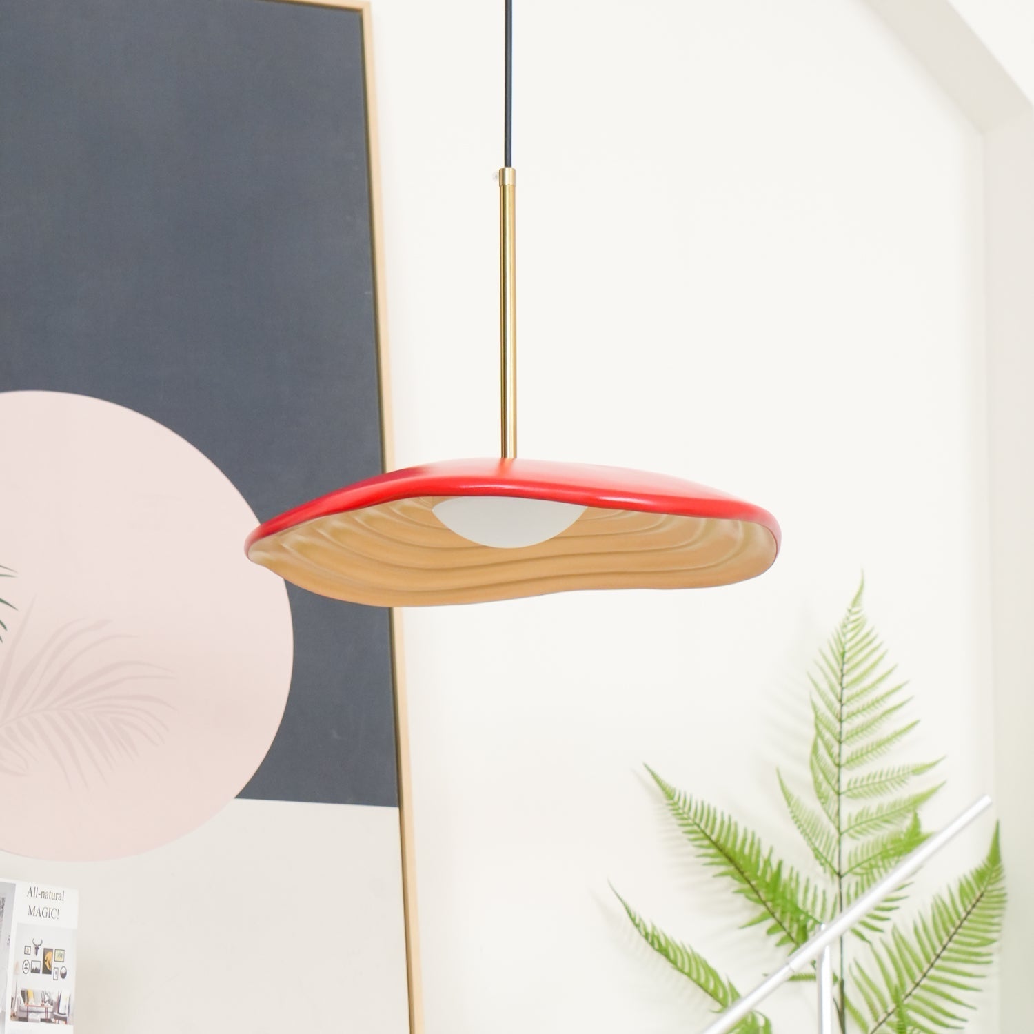 Modern Arc Pendant Lamp | Stylish LED Lighting for Cozy Spaces 8