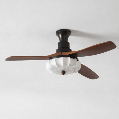 Modern Ceiling Fan Light | Flush Mount Design with Adjustable Brightness 11