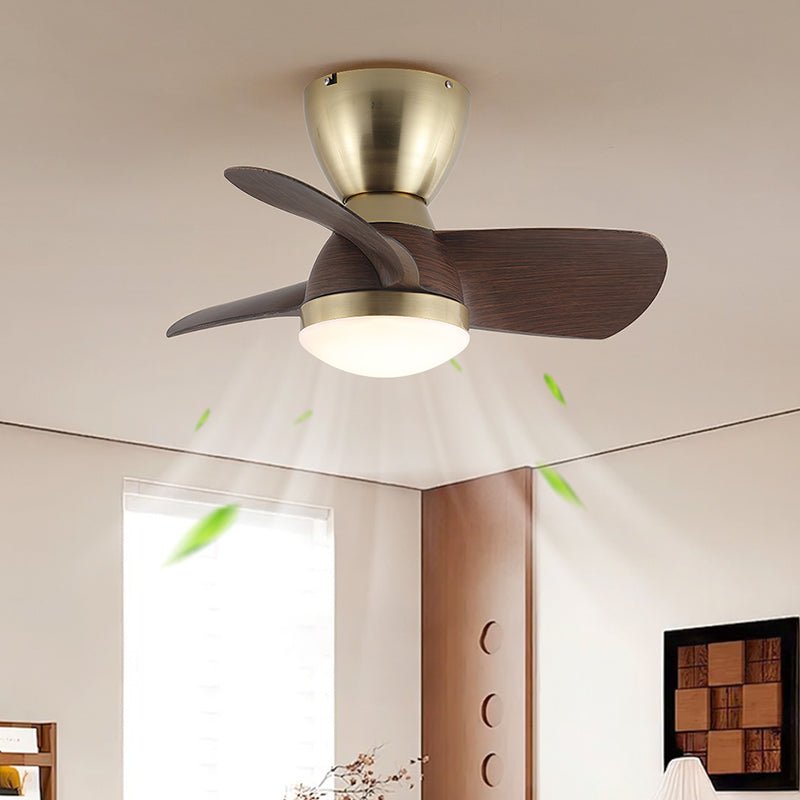 Modern Ceiling Fan Light with Integrated LED and Variable Speed Control 2