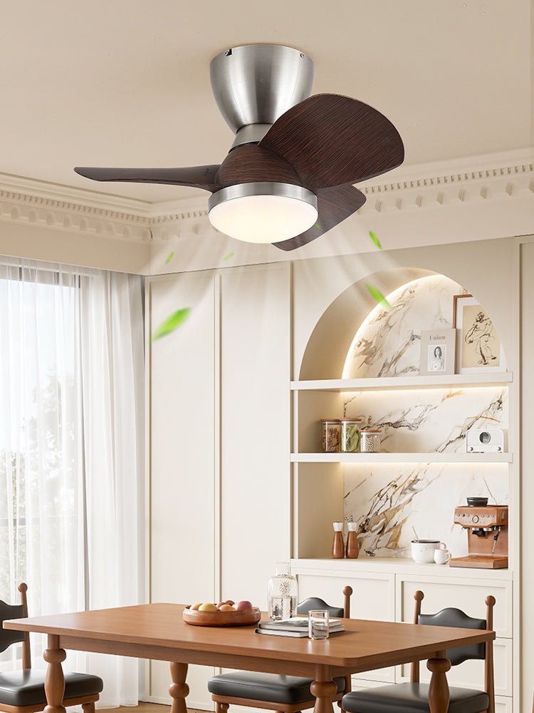 Modern Ceiling Fan Light with Integrated LED and Variable Speed Control 5