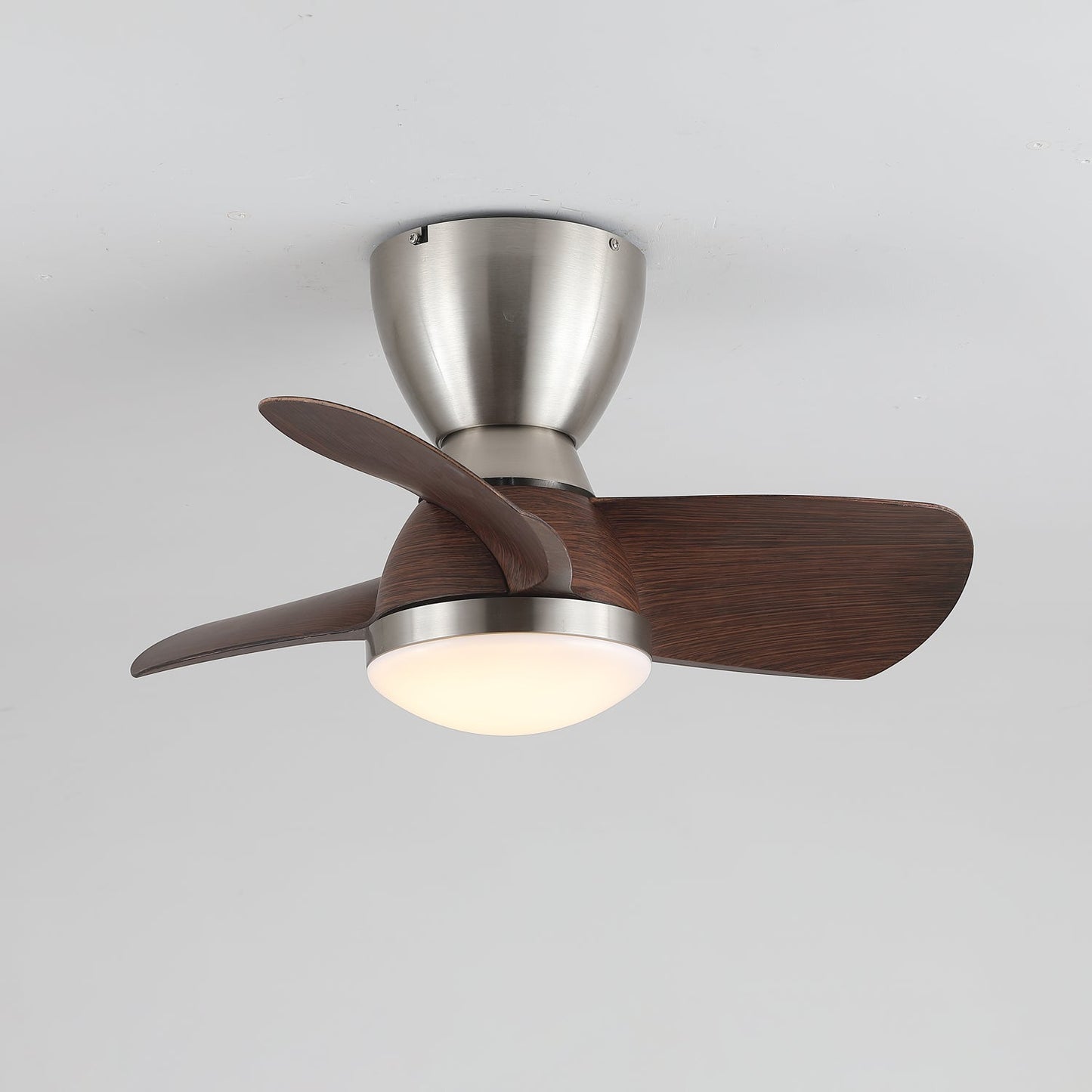 Modern Ceiling Fan Light with Integrated LED and Variable Speed Control 9