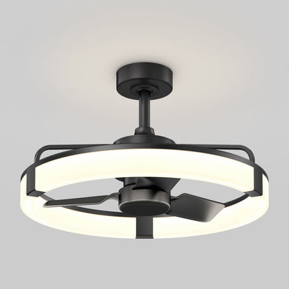 Modern Ceiling Fan | 23-Inch LED Light with Remote Control 0