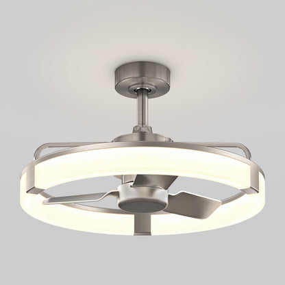 Modern Ceiling Fan | 23-Inch LED Light with Remote Control 9