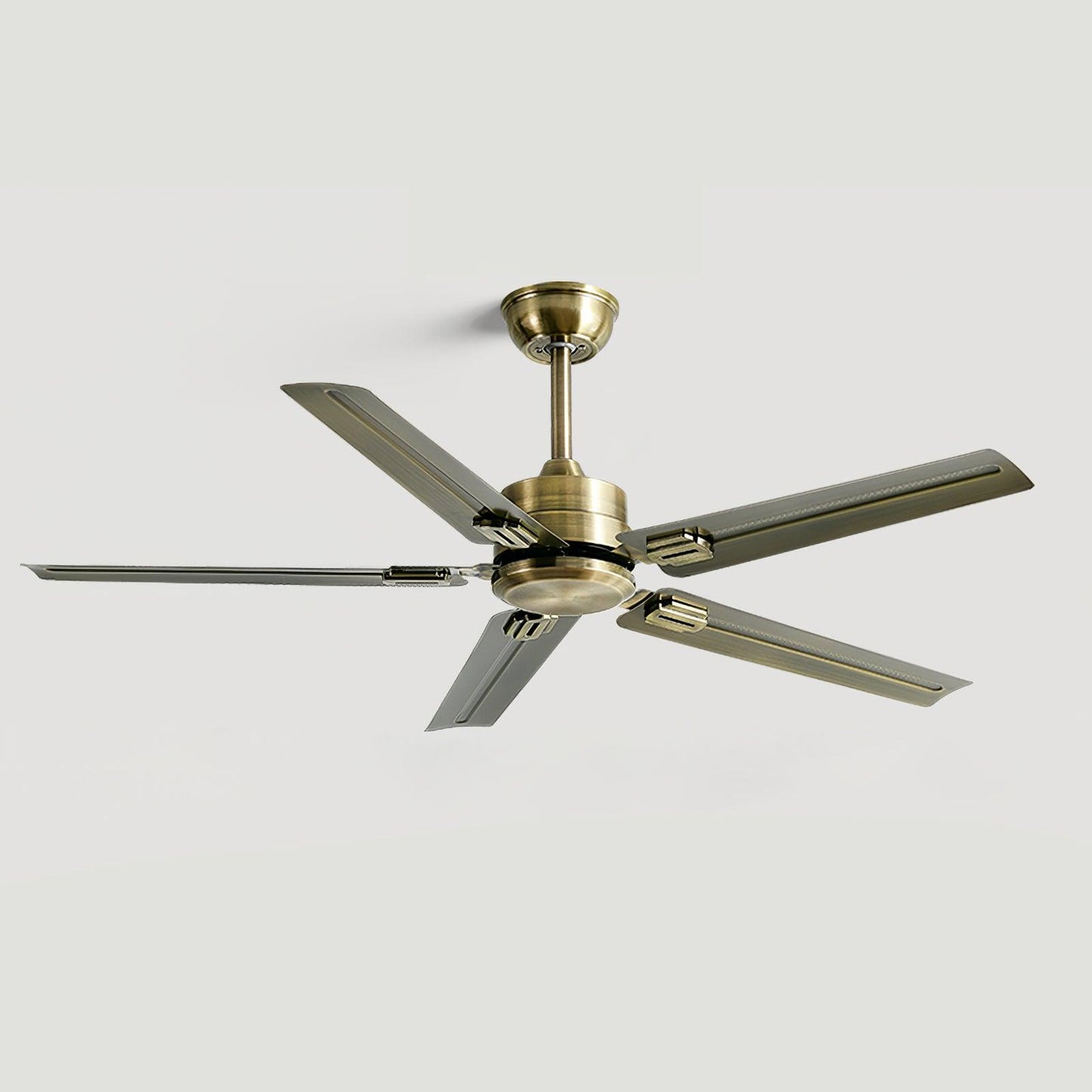Modern Ceiling Fan | 52-Inch Flush Mount Design with Durable Metal Housing 0