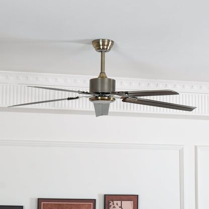 Modern Ceiling Fan | 52-Inch Flush Mount Design with Durable Metal Housing 4