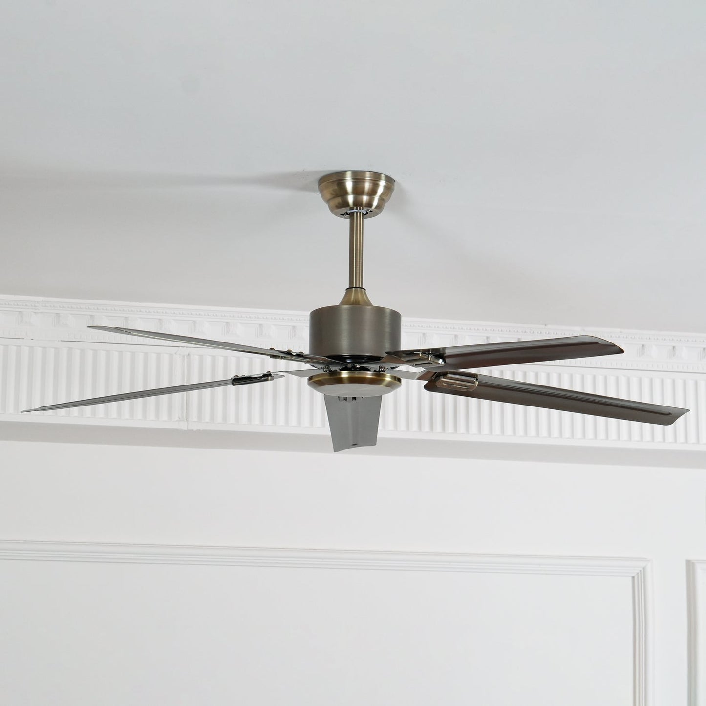 Modern Ceiling Fan | 52-Inch Flush Mount Design with Durable Metal Housing 6