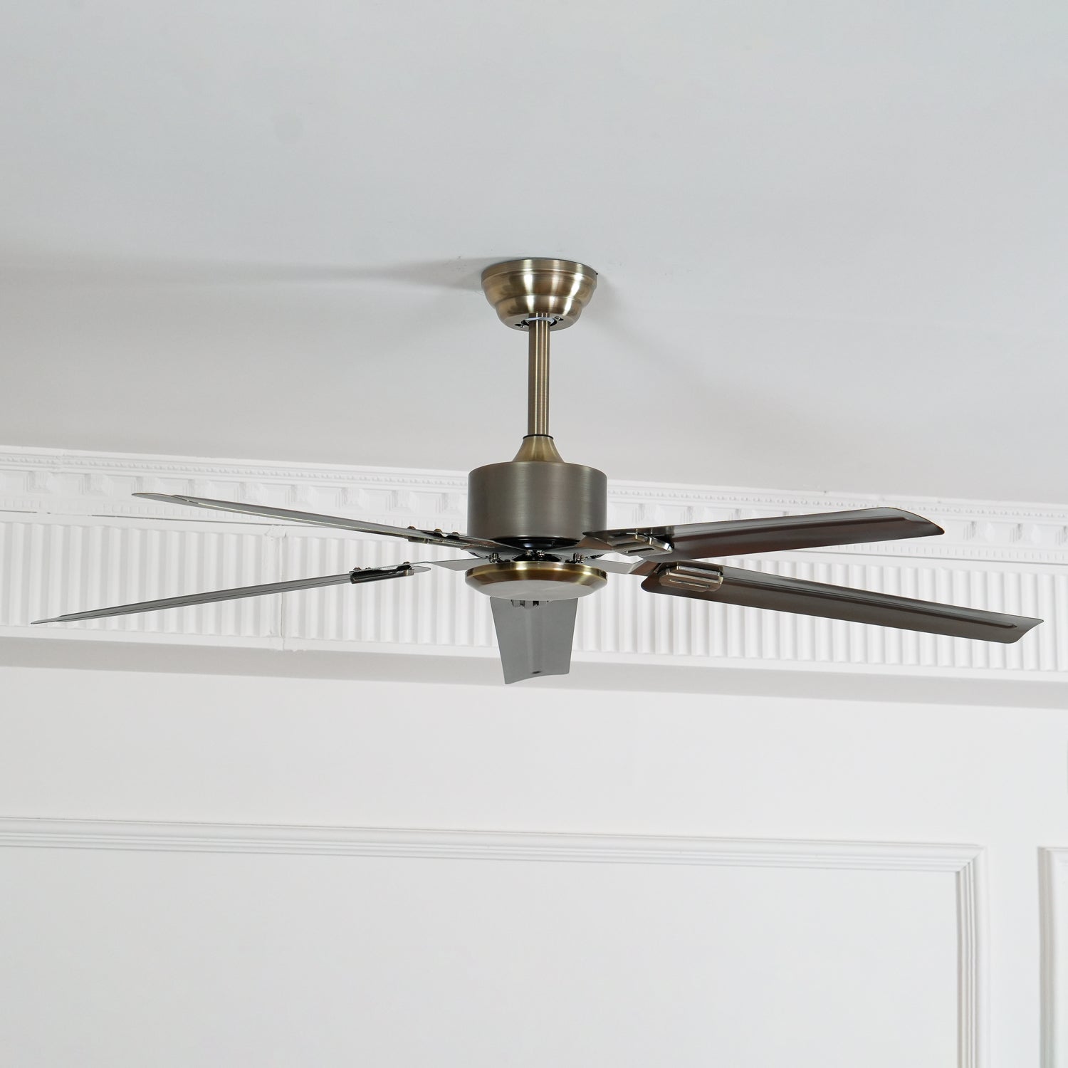 Modern Ceiling Fan | 52-Inch Flush Mount Design with Durable Metal Housing 6