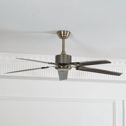 Modern Ceiling Fan | 52-Inch Flush Mount Design with Durable Metal Housing 6