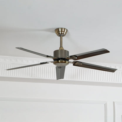Modern Ceiling Fan | 52-Inch Flush Mount Design with Durable Metal Housing 7