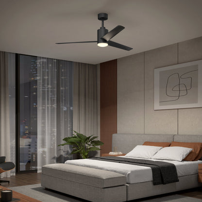 Modern Ceiling Fan with Integrated LED Light & Remote Control 1
