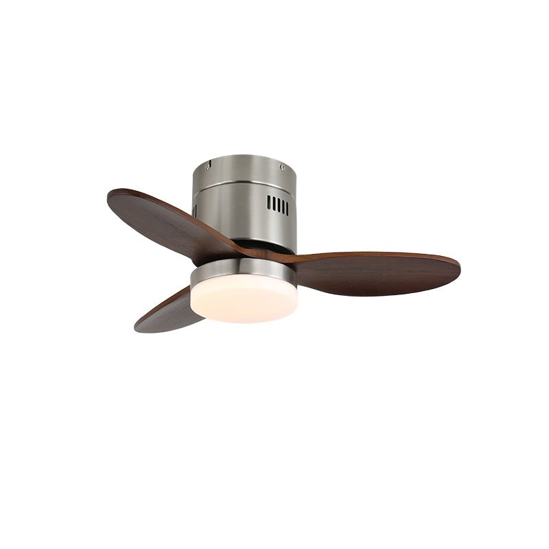 Modern Ceiling Fan with Lights | Low Profile Design and Integrated LED 0