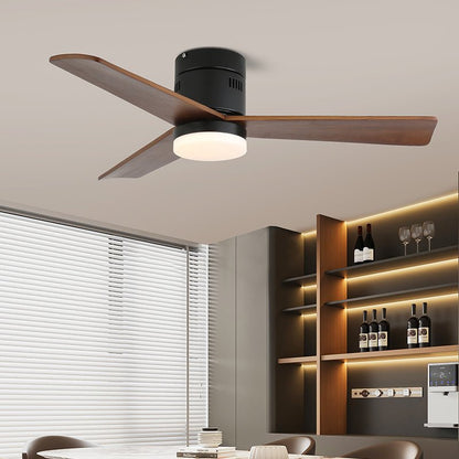 Modern Ceiling Fan with Lights | Low Profile Design and Integrated LED 4