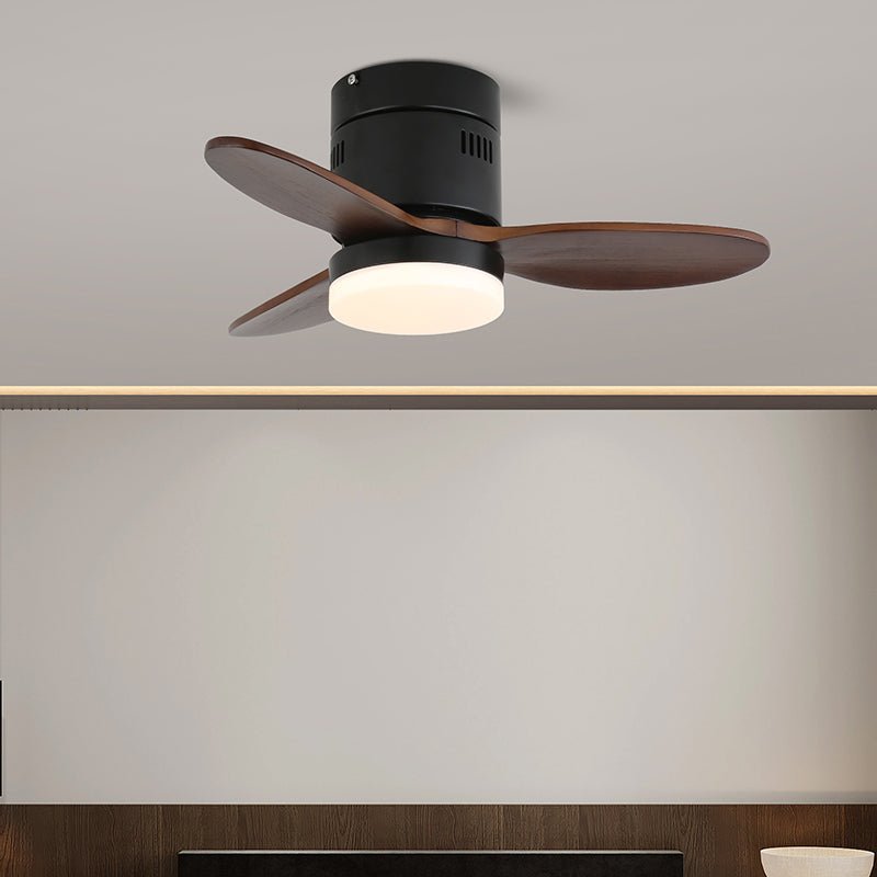 Modern Ceiling Fan with Lights | Low Profile Design and Integrated LED 5
