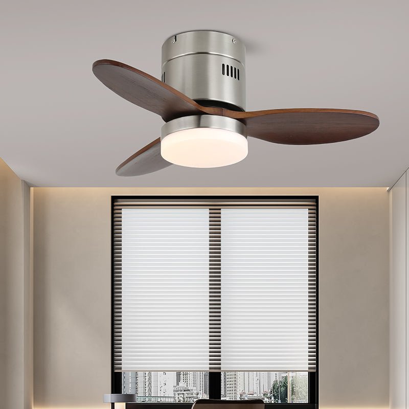 Modern Ceiling Fan with Lights | Low Profile Design and Integrated LED 6