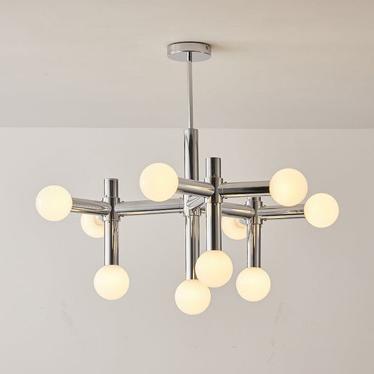 Modern Chandelier | Artistic Metal Design for Dining Room or Living Space 0