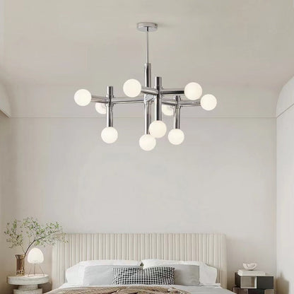 Modern Chandelier | Artistic Metal Design for Dining Room or Living Space 2