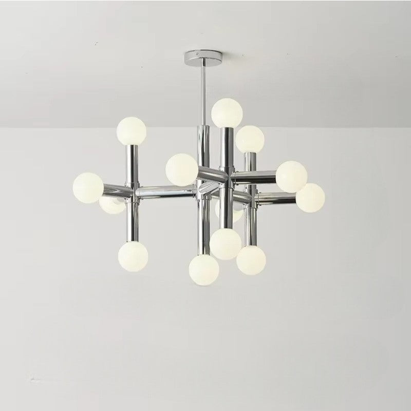 Modern Chandelier | Artistic Metal Design for Dining Room or Living Space 7