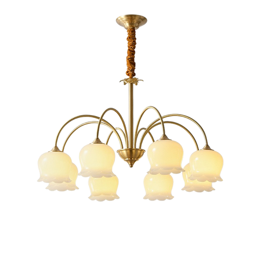 Modern Chandelier | Elegant Copper Design for Dining Rooms and Interiors 0