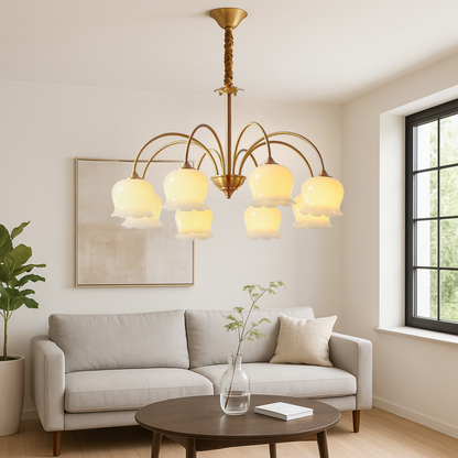Modern Chandelier | Elegant Copper Design for Dining Rooms and Interiors 1