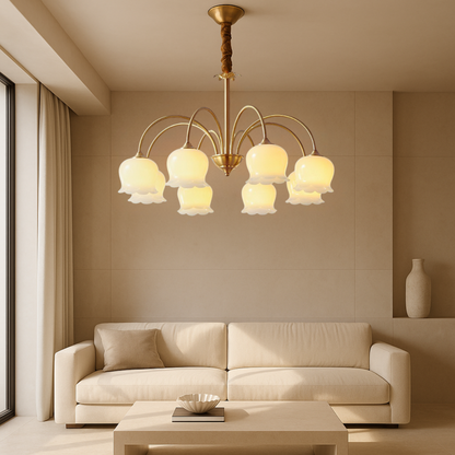 Modern Chandelier | Elegant Copper Design for Dining Rooms and Interiors 2