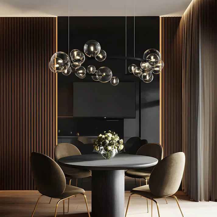 Modern Chandelier | Ring Design with Soft LED Lighting for Dining Room 5