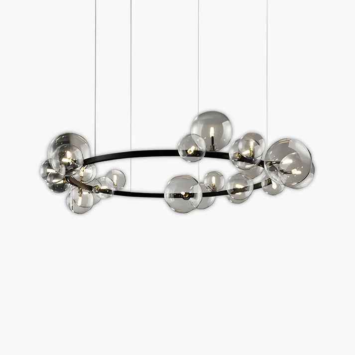 Modern Chandelier | Ring Design with Soft LED Lighting for Dining Room 6