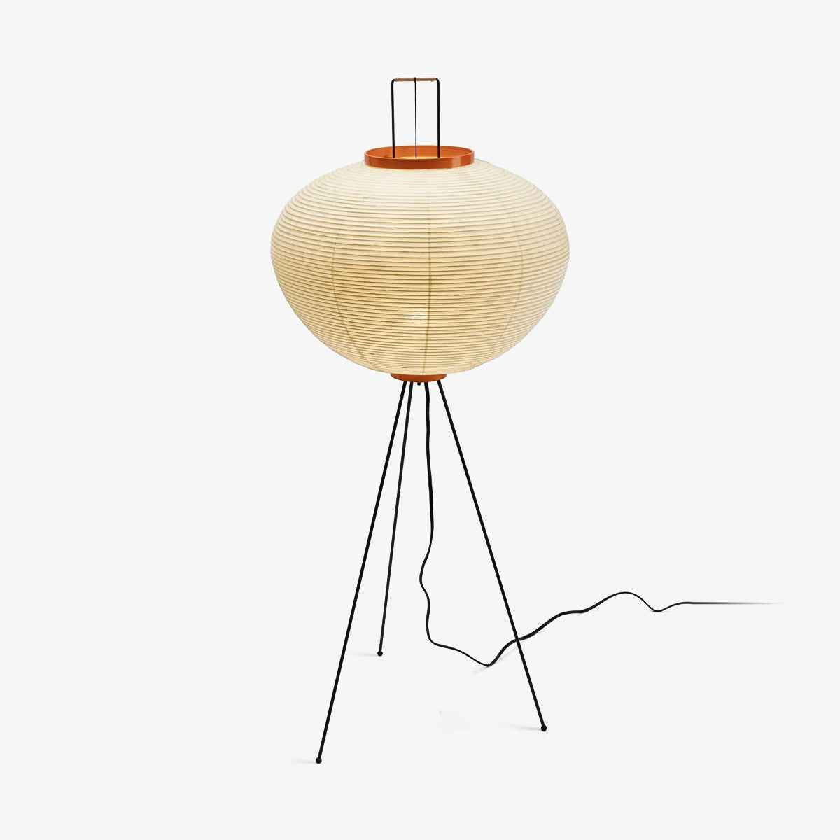 Modern Floor Lamp | Handmade Rice Paper Shade for Living Room 3