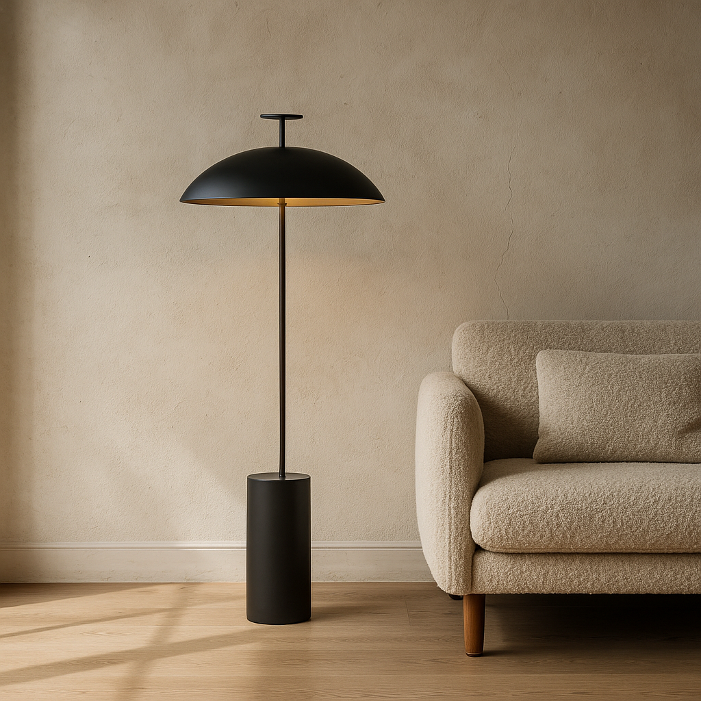 Modern Floor Lamp | Minimalist Monolith Design with Warm LED Lighting 1