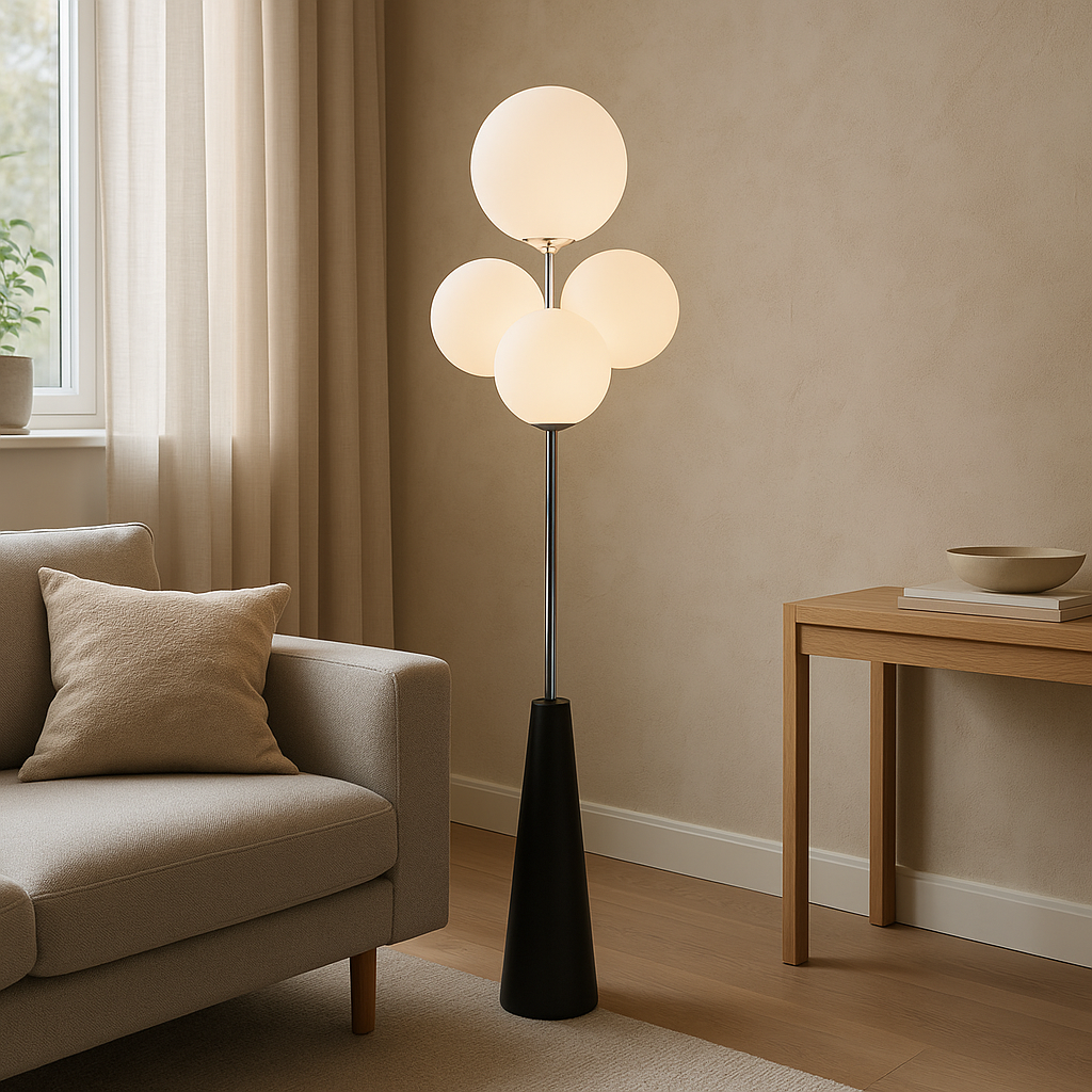 Modern Floor Lamp | Sculptural Design with Soft LED Lighting 1