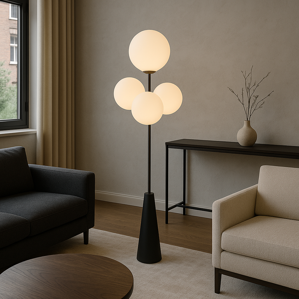 Modern Floor Lamp | Sculptural Design with Soft LED Lighting 2