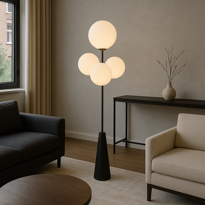 Modern Floor Lamp | Sculptural Design with Soft LED Lighting 2