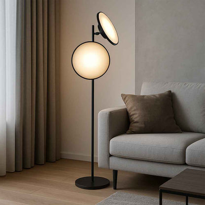 Modern Floor Lamp | Sleek Iron Frame with Soft LED Lighting for Living Room 1