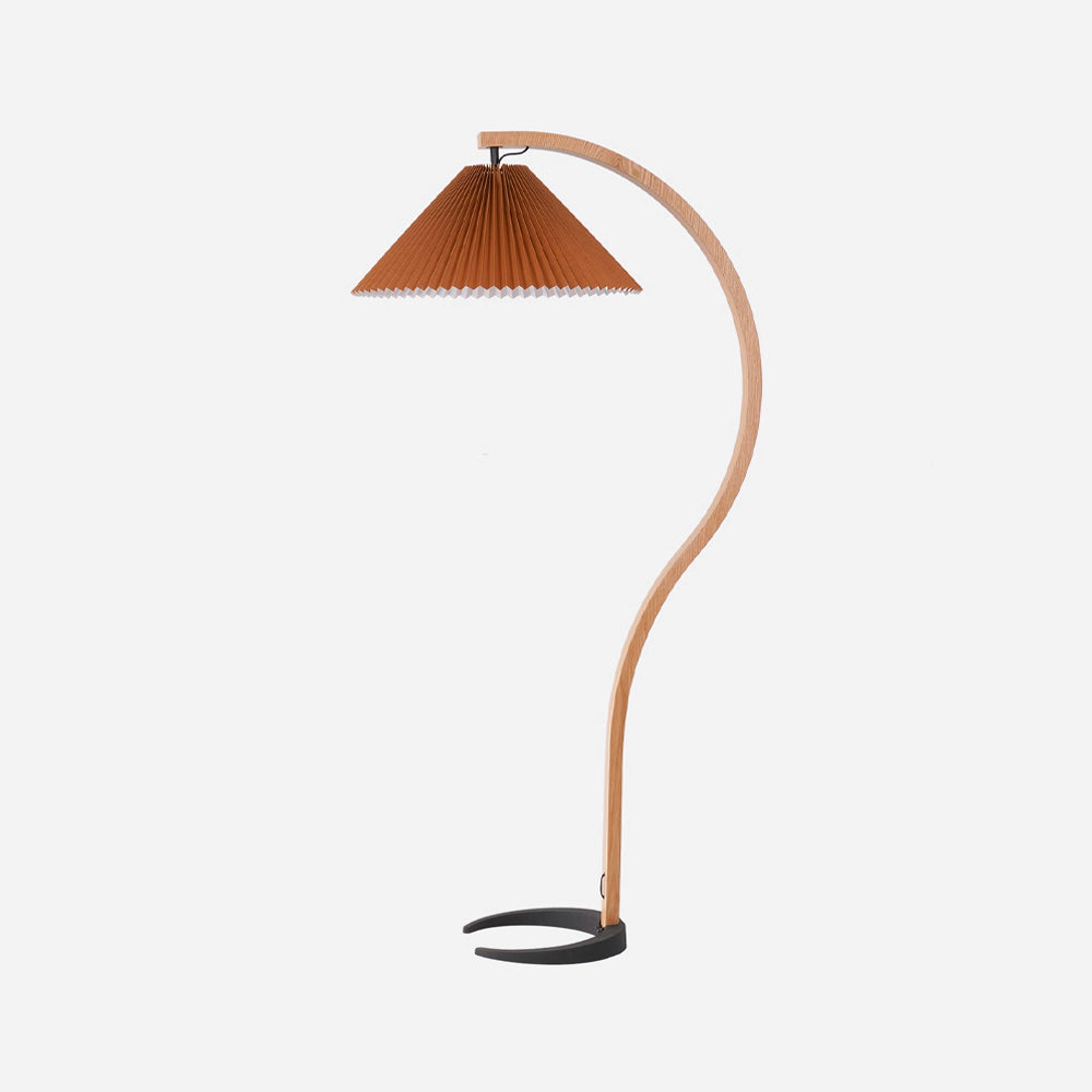 Modern Floor Lamp | Unique Wood and Metal Design for Living Room 10