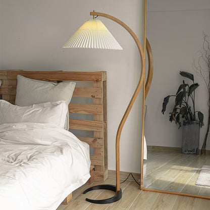 Modern Floor Lamp | Unique Wood and Metal Design for Living Room 6