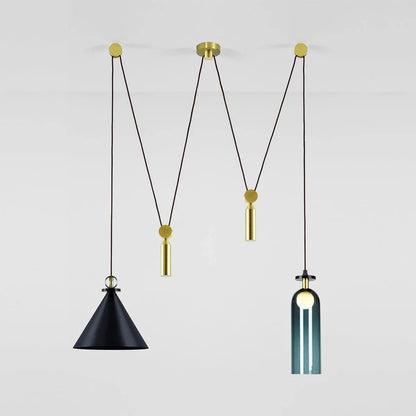Modern Geometric Chandelier | Versatile Modular Design with Adjustable Height 13